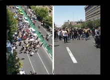 روایت خبرگزاری وابسته به صداوسیما از تجمع اعتراضی در تهران/ اندک بودند و نتوانستند عابران را جذب کنند
