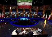 قالیباف به «صندلی یک» رسید پزشکیان به «صندلی دو» /جلیلی هم‌نشین زاکانی شد /مناظره چهارم آغاز شد