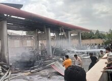 یک فوتی و سه مصدوم در پی انفجار در یک جایگاه سی ان جی