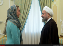 موگرینی با روحانی دیدار کرد
