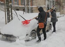 ارتفاع برف در اردبیل به ۸۷ سانتی‌متر رسید