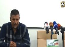پشت کرد علی دایی به میکروفن صداوسیما در کنفرانس خبری (+عکس)