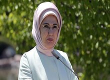 همسر اردوغان: از کار برای فلسطین دست نخواهیم کشید