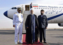 رییس جمهور  وارد استان خوزستان شد