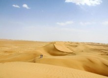 تصاویری زیبا از کویر ورزنه اصفهان