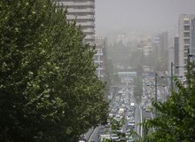 گرد و خاک تا پایان هفته در تهران باقی می ماند