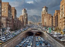 ترافیک پرحجم و سنگین در اکثر معابر و بزرگراه‌های پایتخت