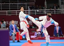 مدال برنز عسگری در لیگ کاراته وان ترکیه