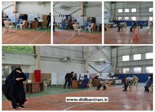 تزریق عمومی واکسن کرونا در سوله مدیریت بحران پارک هنرمندان تهران / ارسالی مخاطبان 