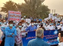 تعدادی از پیمانکاران پارس جنوبی به دلیل همراهی با فراخوان‌های تجمع های اعتراضی و اعتصاب بازداشت شدند