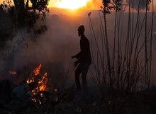 هفت جوان آفریقایی زنده‌زنده سوزانده شدند 