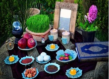 هفت‌سین نوروزی هفت ضلعی سلامت