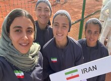 ناکامی دختران تنیس ایران در مسابقات بین قاره‌ای