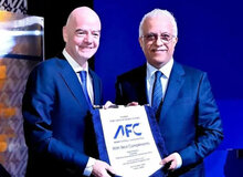 حمایت قاطع AFC از اینفانتینو برای ریاست فیفا