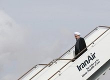 دقایقی پیش؛ روحانی وارد تهران شد