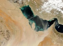 خوزستان در محاصره خاک و باد شدید
