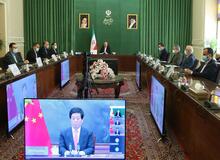 قالیباف با رئیس کنگره ملی چین گفت و گو کرد