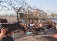 تلاش مردم افغانستان برای فراری دادن نوزدان و بچه ها/FILM
