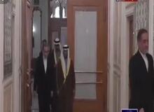  استقبال عراقچی از انور قرقاش، مشاور دیپلماتیک رئیس کشور امارات+فیلم