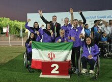 مدال نقره میکس تیمی تپانچه نمایندگان ایران در جام جهانی