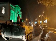 استقرار تانک ها در خیابان های بغداد پایتخت عراق/FILM