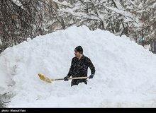 بارش نیم متری برف در این منطقه