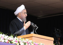 رییس جمهور در تبریز: هیچ کس نمی‌تواند این ملت بزرگ را مایوس کند