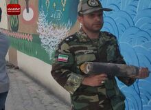 کشف یک خمپاره عمل نکرده در گرگان