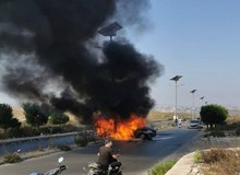 هدف قرار دادن یک خودرو در جنوب لبنان