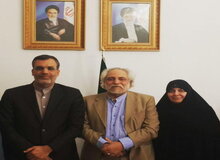 دیدار دختر و داماد امام موسی صدر با معاون وزیر امور خارجه