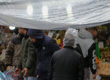 ماندگاری بارش باران در تهران