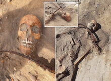 اسکلت یک زن خون آشام با داسی به دور گلو برای جلوگیری از زنده شدن در لهستان پیدا شد