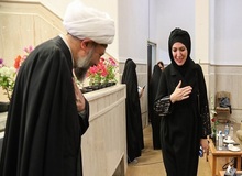  زنان خارجی در قم چادری شدند +تصاویر