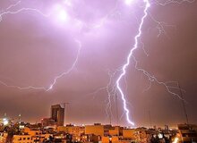 تداوم رگبار و رعد و برق طی ۴ روز آینده در بیشتر نقاط کشور