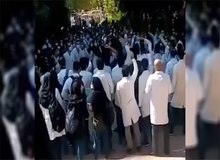 ارگان رسانه ای سپاه: تجمع دانشجویان دانشکده علوم پزشکی شیراز / افراد شعار‌هایی همچون "زن زندگی آزادی" سر دادند / هیچ‌یک از دانشجویان بازداشت نشدند