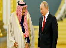 پرنده شکاری؛ هدیه پوتین به پادشاه عربستان + عکس

