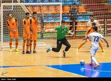 تیم فوتسال پردیس قزوین بازنده سربلند مدافع عنوان قهرمانی 