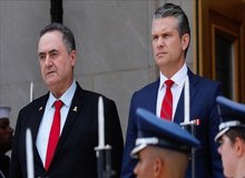 دیدار کاتس با وزیر دفاع آمریکا در واشنگتن