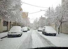برف، باز هم مدارس اردبیل را تعطیل کرد