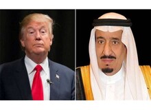 تماس تلفنی بن عبدالعزیز با ترامپ