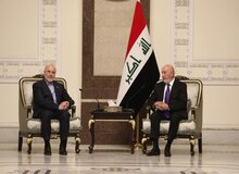 رئیس‌جمهور عراق با قالیباف دیدار و گفتگو کرد
