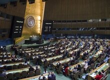 تصویب پیش‌نویس قطعنامه‌ مجمع عمومی سازمان ملل درباره تشکیل کشور فلسطین