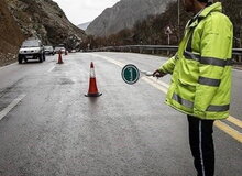 جاده هراز یکطرفه شد