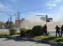 ماجرای نشستن بالگرد در شهر کرمان چه بود؟ / معاون استاندار: سکانسی از سریال سردار سلیمانی بود