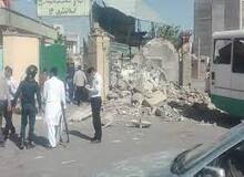 حمله به کلانتری ۱۶ زاهدان با کمربند انتحاری+عکس 