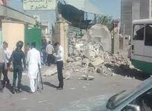 حمله به کلانتری ۱۶ زاهدان با کمربند انتحاری+عکس 