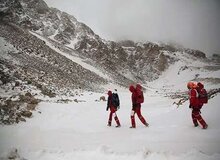 حادثه برای کوهنوردان در علم‌کوه / یک نفر فوت کرد / اعزام هلی کوپتر به منطقه
