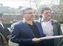آتش زدن حکم بقایی در مقابل سفارت انگلیس توسط مشایی
