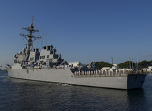 چین: ناوشکن آمریکایی را از دریای چین جنوبی اخراج کردیم/آمریکا: دروغ است 