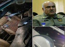 خودروی رئیس سابق محیط زیست دماوند به رگبار بسته شد+عکس 